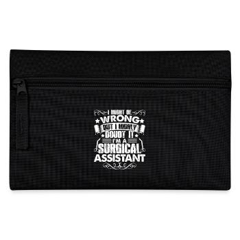 I am A Surgical Assistant - Pencil Case - black - Front