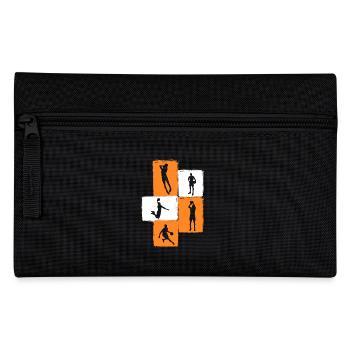 Basketball Players Basketball - Pencil Case - black - Front