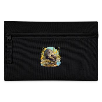 Muskrats Muskrat - Pencil Case - black - Front