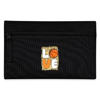 Basketball Players Basketball - Pencil Case - black - Front