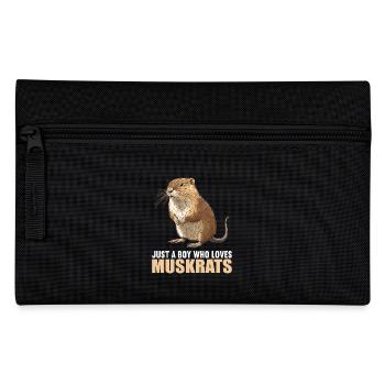 Muskrats Muskrat - Pencil Case - black - Front