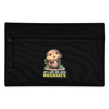 Muskrats Muskrat - Pencil Case - black - Front