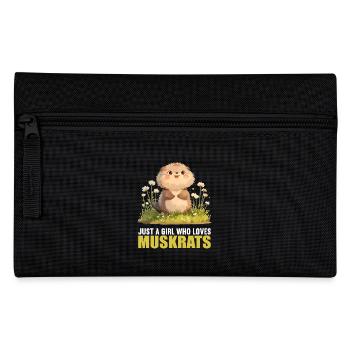 Muskrats Muskrat - Pencil Case - black - Front