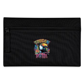 Toucan Fais-le ! Toucan coloré sur branche avec - Trousse - noir - Devant