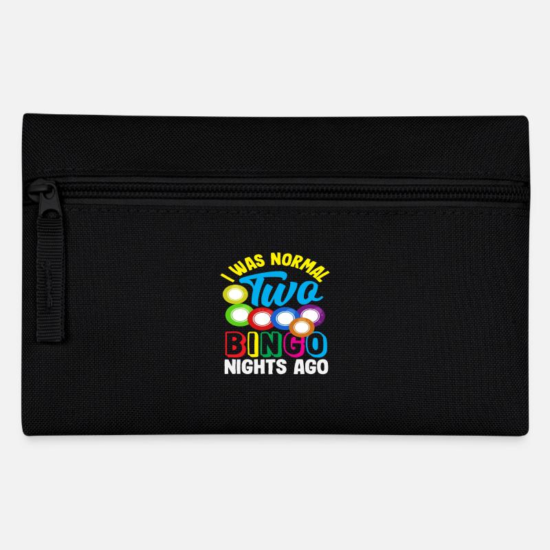 Bingo Player Two Nights Ago Normal - Pencil Case - black