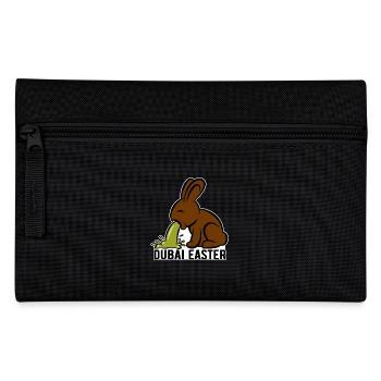 Easter Bunny Puking - Dubai Easter - Easter - Pencil Case - black - Front