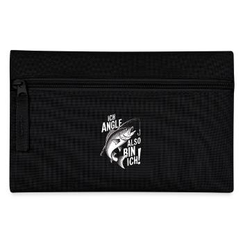 Ich Angle also bin ich - Federtasche - Schwarz - Vorne