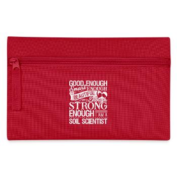 Soil Scientist Strong Soil Scientist - Pencil Case - red - Front