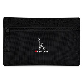 J’aime Chicago Cool Statue Of Liberty Lover Pun - Trousse - noir - Devant