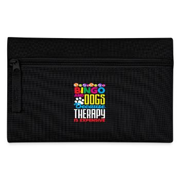 Des chiens de joueur de bingo au lieu d’une thérapie - Trousse - noir - Devant