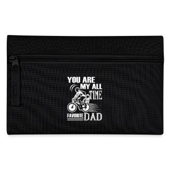 Father's Day My All Time Favorite Dad - Pencil Case - black - Front