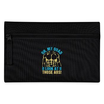 Fitness Fanatics Oh My Quad Calisthenics Gym - Pencil Case - black - Front