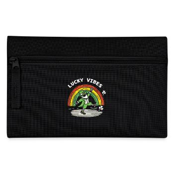 Happy Vibes St. Patrick's Day Rainbow - Pencil Case - black - Front