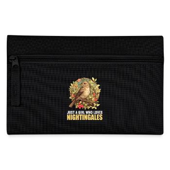 Nachtigallen Nachtigall - Federtasche - Schwarz - Vorne