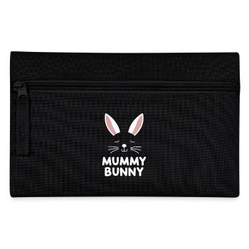 Mummy Bunny Osterdesign für Hasenfans - Federtasche - Schwarz - Vorne