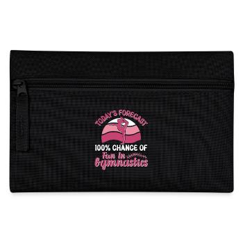 Gymnastik Training Fitness Gym - Federtasche - Schwarz - Vorne
