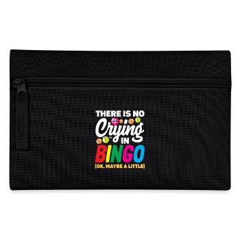 Bingo Spieler Kein Weinen Im Bingo - Federtasche - Schwarz - Vorne