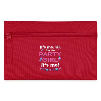 planche de travail Party Girl 1 exemplaire - Trousse - rouge - Devant