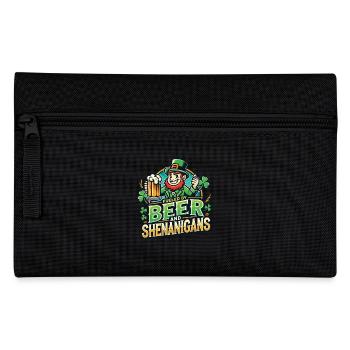 Propulsé par la bière et les farces Saint-Patrick - Trousse - noir - Devant