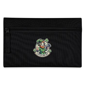 Clover And Out St. Patrick's Day Gaming Fun - Pencil Case - black - Front