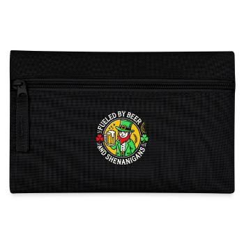 St. Patrick's Day: Beer and shenanigans fun - Pencil Case - black - Front