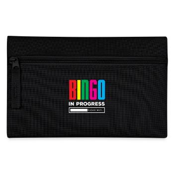 Bingo in progress Please wait Progress - Pencil Case - black - Front