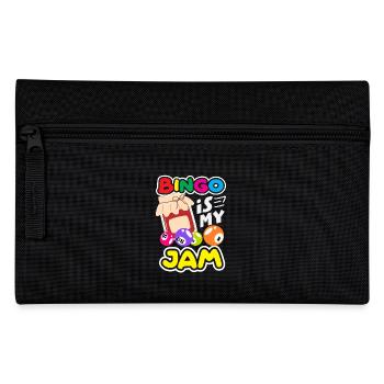 Bingo Is My Jam Fun Fun - Pencil Case - black - Front
