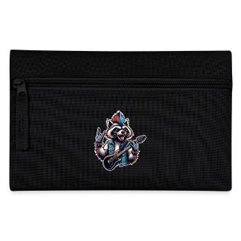 Raccoon Rock and Roll Guitariste Guitare électrique - Trousse - noir - Devant