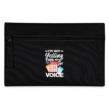 Bingo Voice Don't Shout - Pencil Case - black - Front