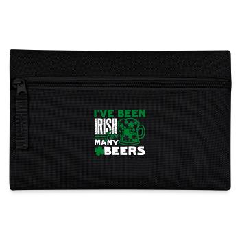 St Patrick's Day I Have Been Irish For Beers - Pencil Case - black - Front