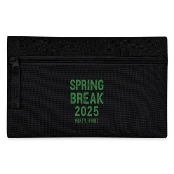 Spring Break 2025 Party Shirt - Pencil Case - black - Front