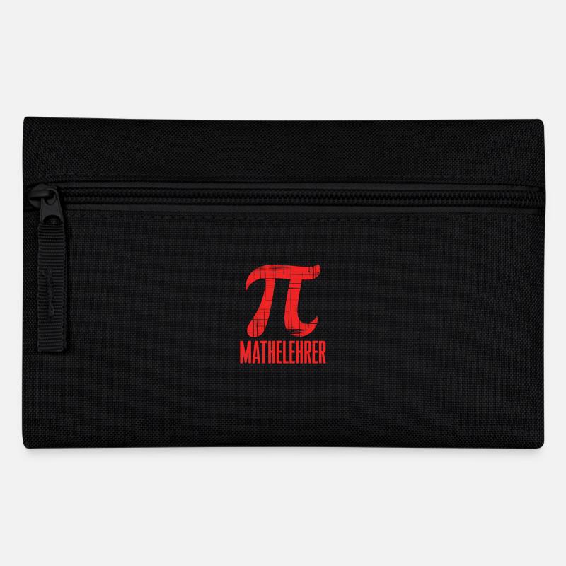 Pi Mathelehrer - Federtasche - Schwarz