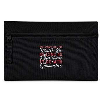 Gymnastik Training Fitness Gym - Federtasche - Schwarz - Vorne