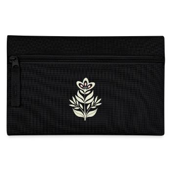 Blumen - Frühling - Sommer - Federtasche - Schwarz - Vorne