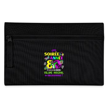 Soirée Année 80, Volume Maximal Obligatoire - Trousse - noir - Devant