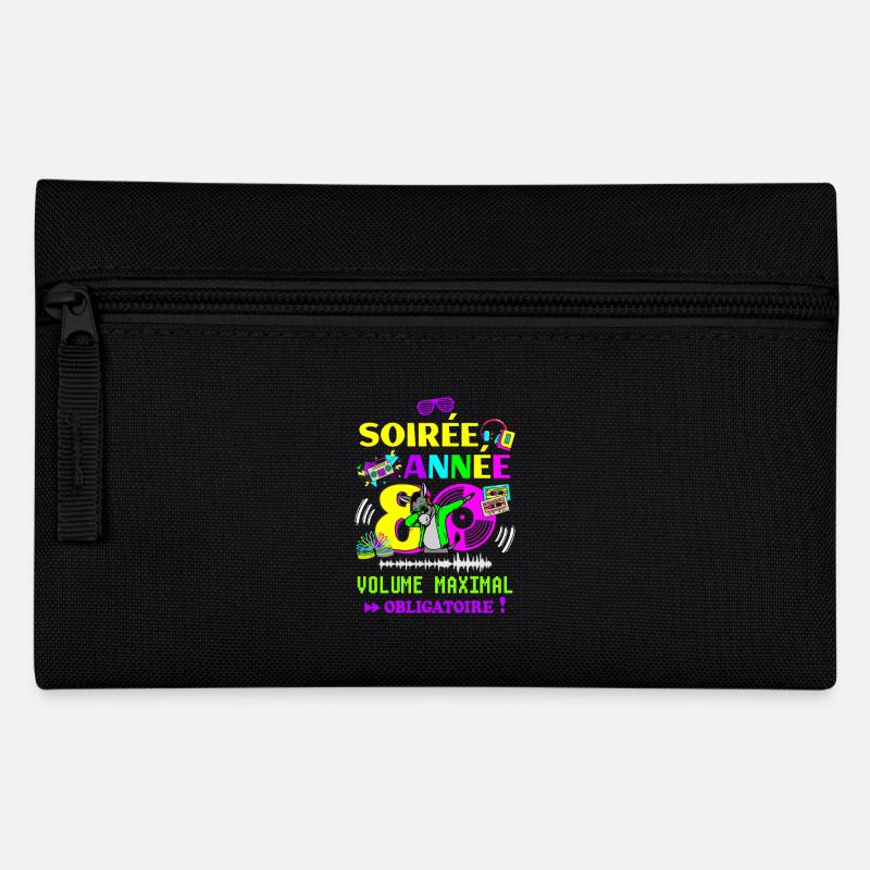 Soirée Année 80, Volume Maximal Obligatoire - Trousse - noir