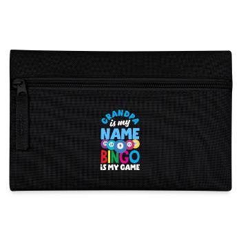 Le bingo est mon jeu pour grand-père - Trousse - noir - Devant