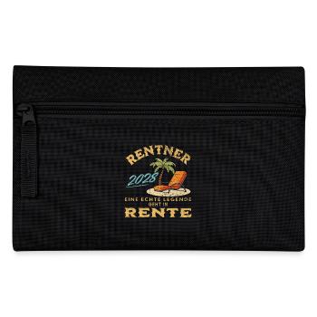 Rentner 2028 - Federtasche - Schwarz - Vorne