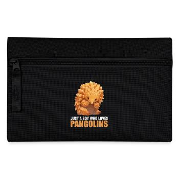 Pangolins Pangolin Pangolin - Pencil Case - black - Front