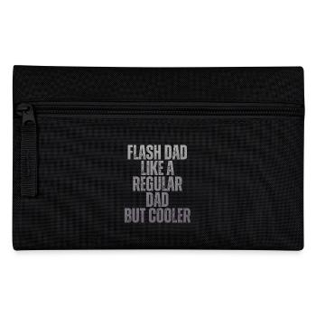 Bouldering Flash Papa Boulderer - Pencil Case - black - Front