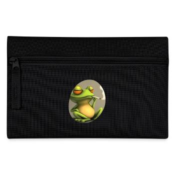 Trippy Frog médite : Stoner en mode charlatan - Trousse - noir - Devant