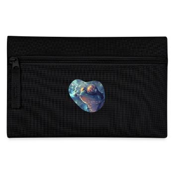 Psychedelic Frog Stoner: Pure Cannabis - Pencil Case - black - Front