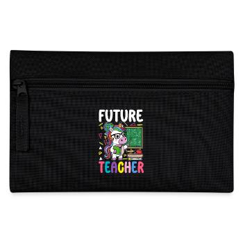 Future Teacher - Federtasche - Schwarz - Vorne