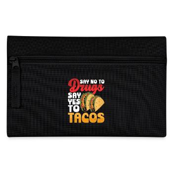 Tacos - Pencil Case - black - Front