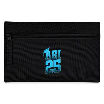 ABITUR 2025 ABI Geschafft Abiturient Lustiges - Federtasche - Schwarz - Vorne