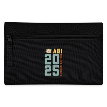 Abiturient ABI 2025 LIMITED EDITION Lustiges - Federtasche - Schwarz - Vorne