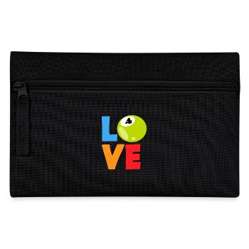 Live Your Bingo Love Today - Pencil Case - black - Front