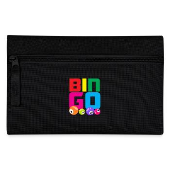 Colorful Bingo Fun for Players - Pencil Case - black - Front