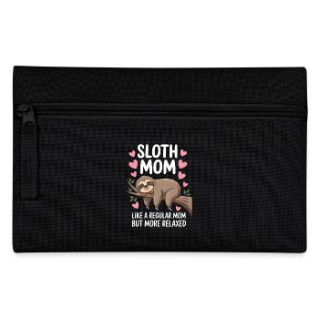 Sloth Saying, Sloths, Funny, Sloth Gift - Pencil Case - black - Front