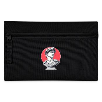 David of Florence – Classical Bust - Pencil Case - black - Front